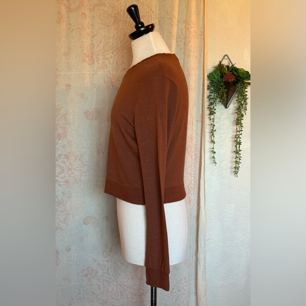 Double Zero Cropped Sweatshirt - image 2